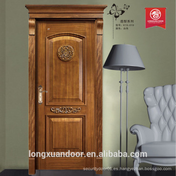 Guangzhou shengyi puerta sólida mahomany puerta interior para casa moderna
